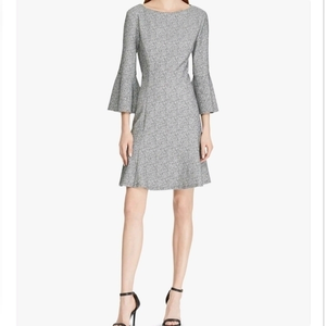 American Living 3/4 Bell‎ Sleeve Tweed Dress